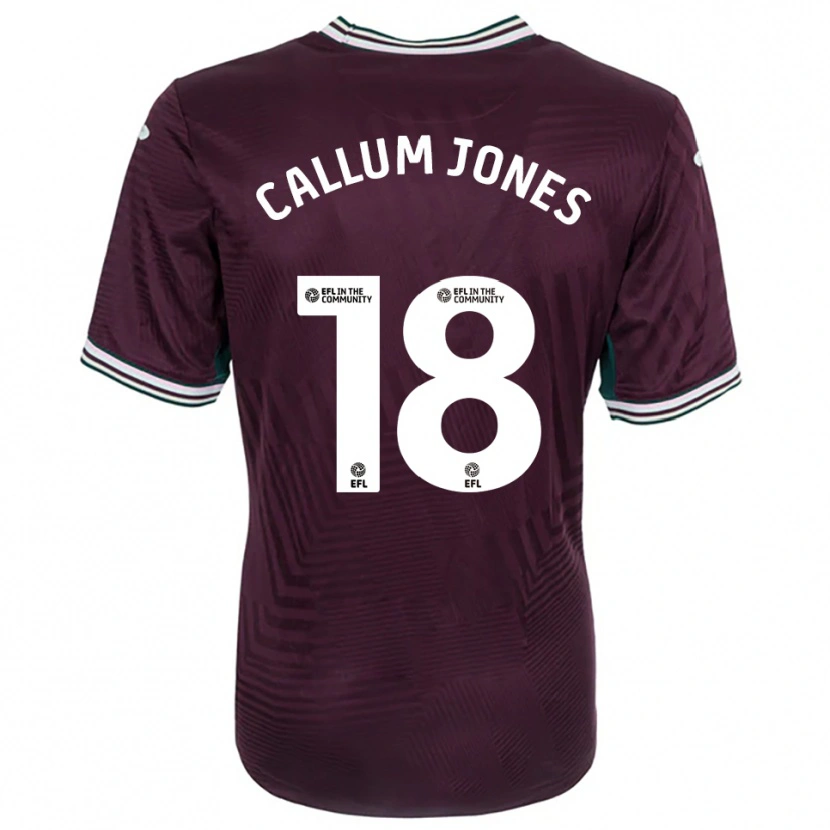 Danxen Kid Callum Jones #18 Rust Red White Away Jersey 2025/26 T-Shirt