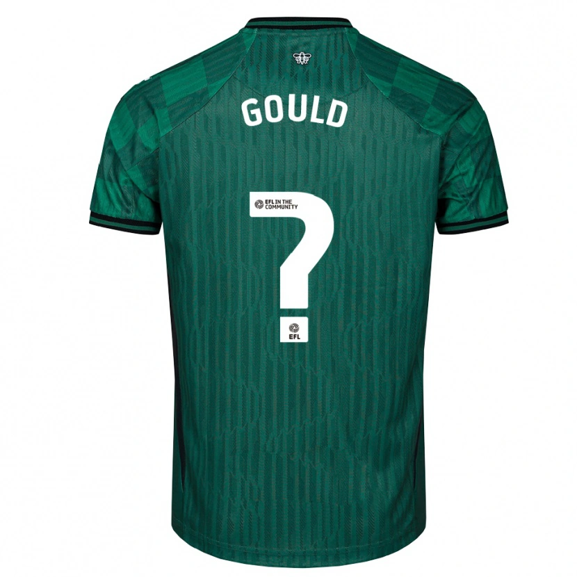 Danxen Kid Ali Gould #0 Green Black Away Jersey 2025/26 T-Shirt