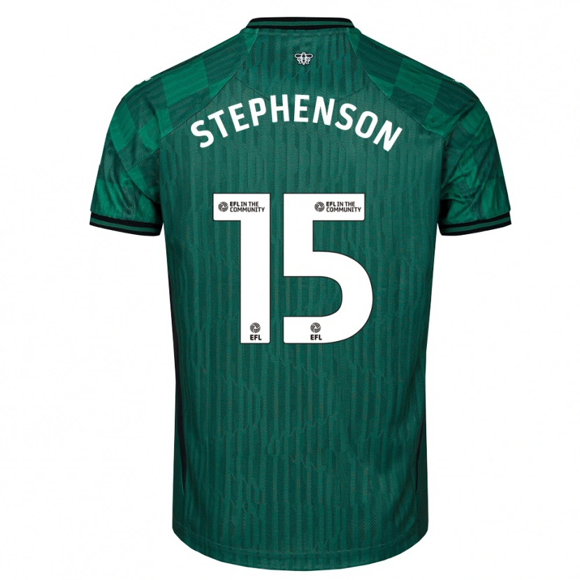 Danxen Kid Ollie Stephenson #15 Green Black Away Jersey 2025/26 T-Shirt