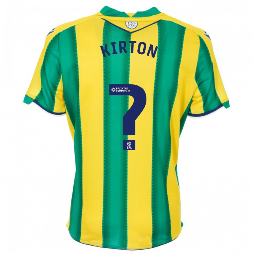 Danxen Kid Archie Kirton #0 Yellow Green Away Jersey 2025/26 T-Shirt