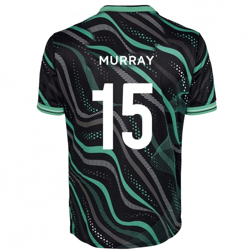 Danxen Kid Sam Murray #15 Black Green Away Jersey 2025/26 T-Shirt