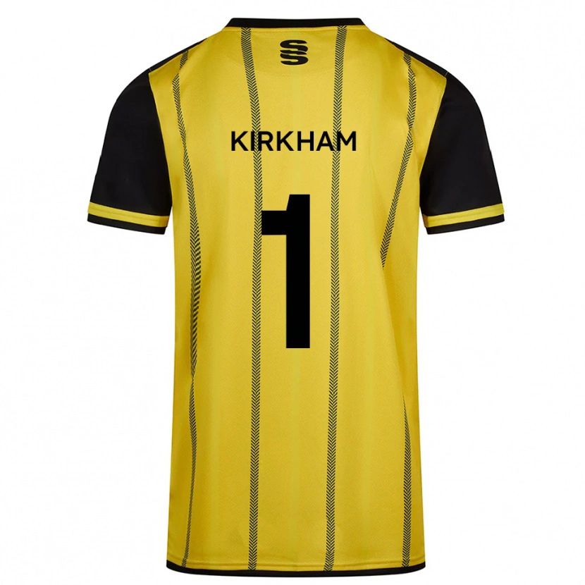Danxen Kid Skye Kirkham #1 Yellow Black Away Jersey 2025/26 T-Shirt