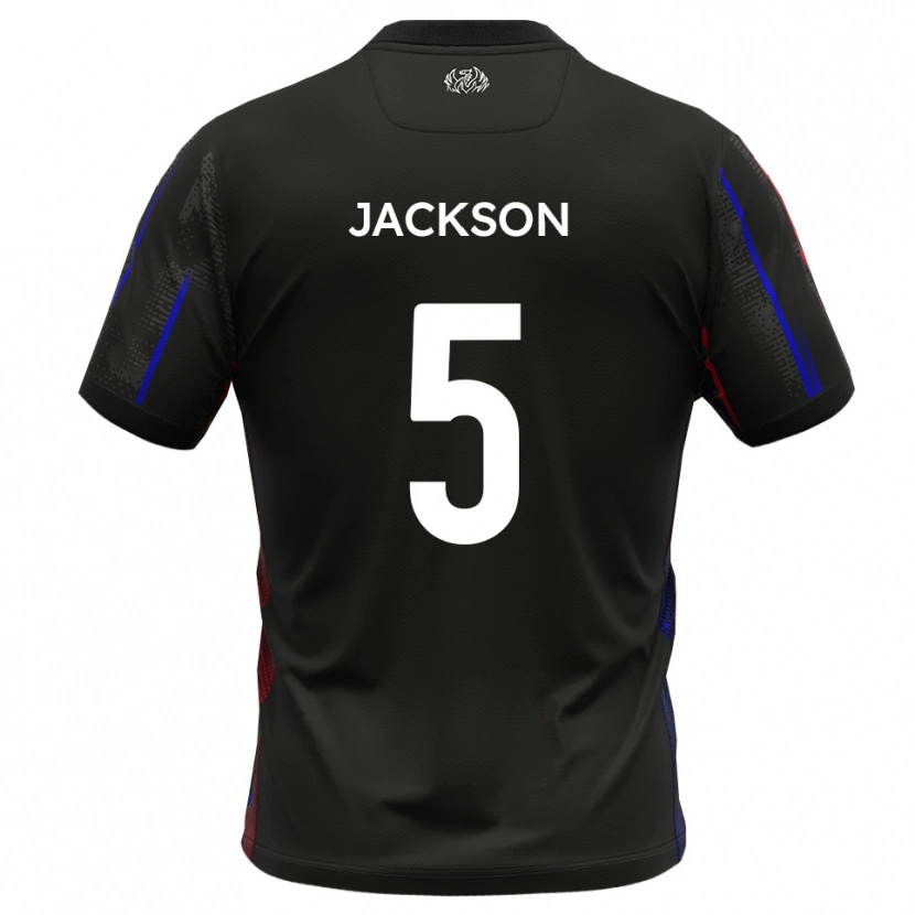 Danxen Kid Ben Jackson #5 Black Red Away Jersey 2025/26 T-Shirt
