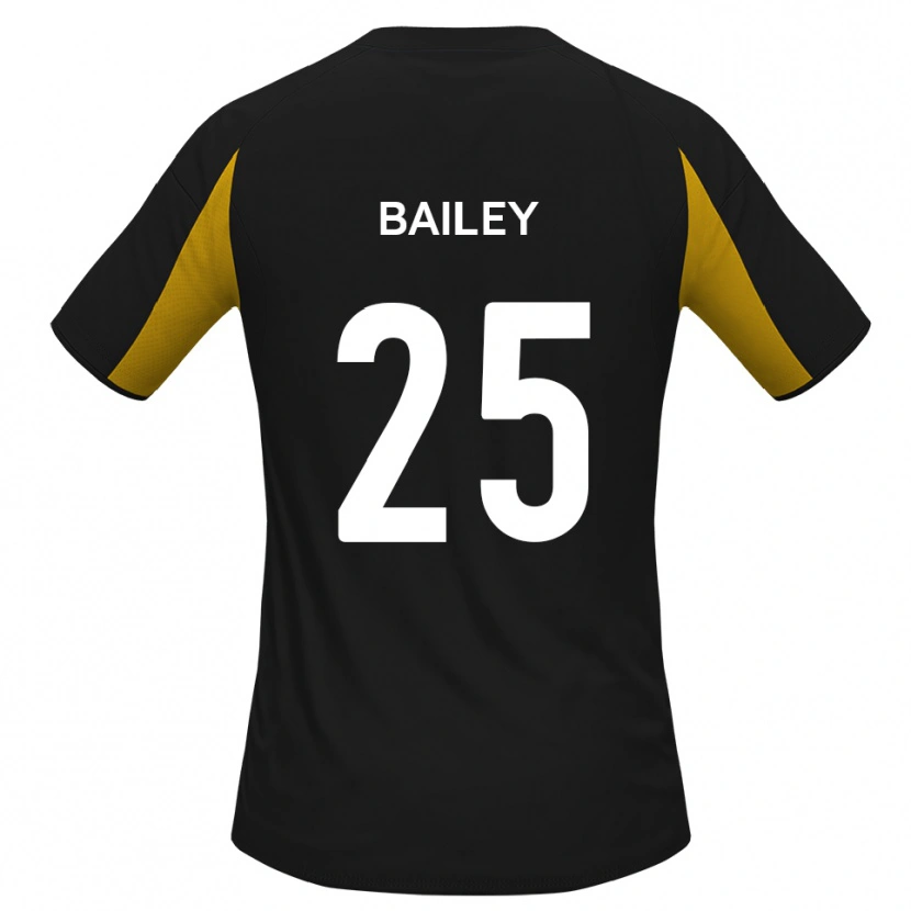 Danxen Kid Joel Bailey #25 Black Yellow Away Jersey 2025/26 T-Shirt