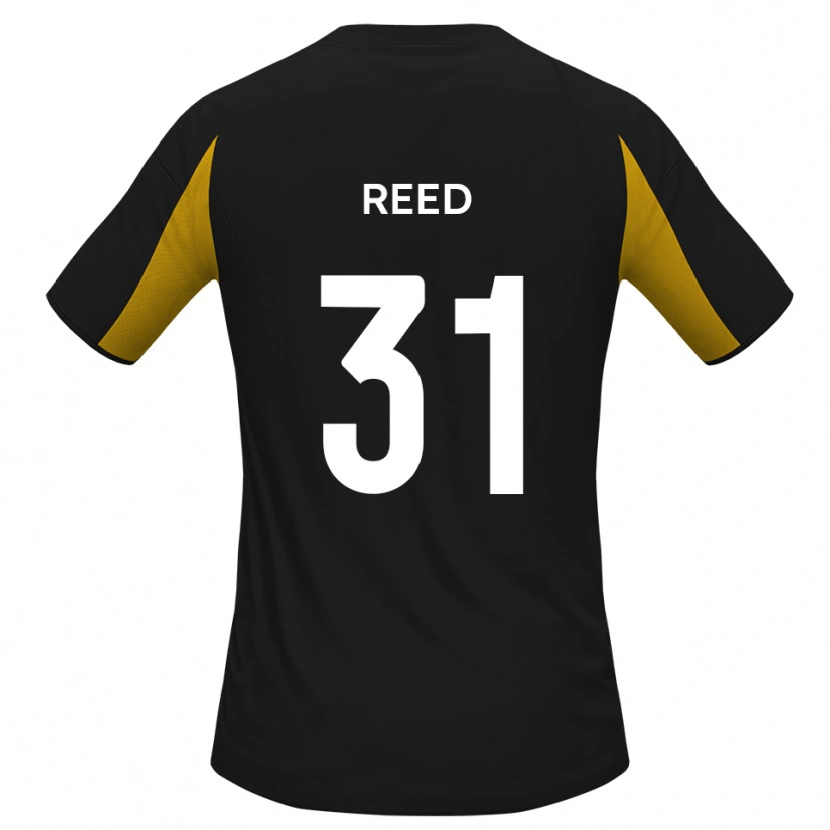 Danxen Kid Sam Reed #31 Black Yellow Away Jersey 2025/26 T-Shirt