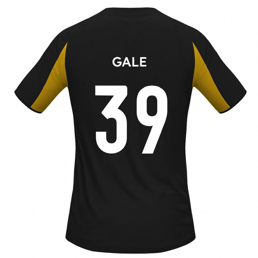 Danxen Kid James Gale #39 Black Yellow Away Jersey 2025/26 T-Shirt