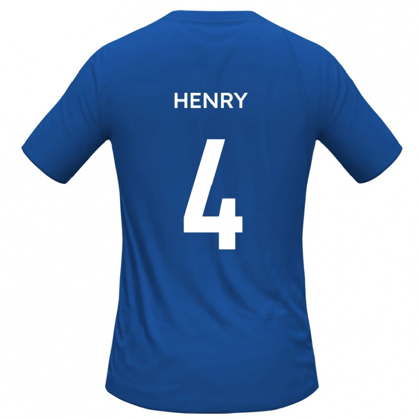Danxen Kid Aaron Henry #4 Sky Blue Away Jersey 2025/26 T-Shirt