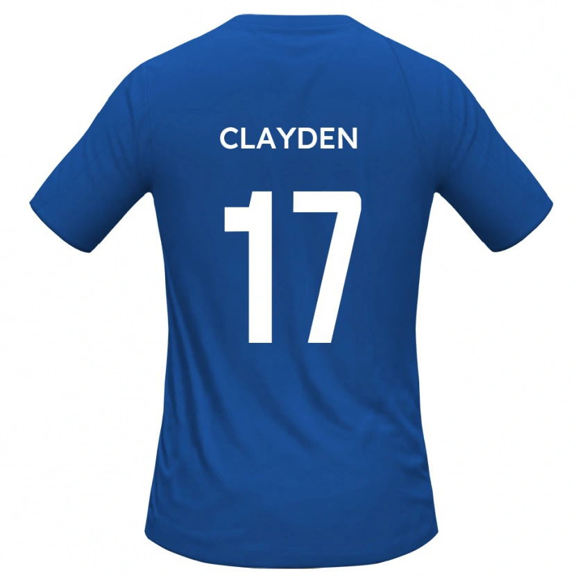 Danxen Kid Charles Clayden #17 Sky Blue Away Jersey 2025/26 T-Shirt