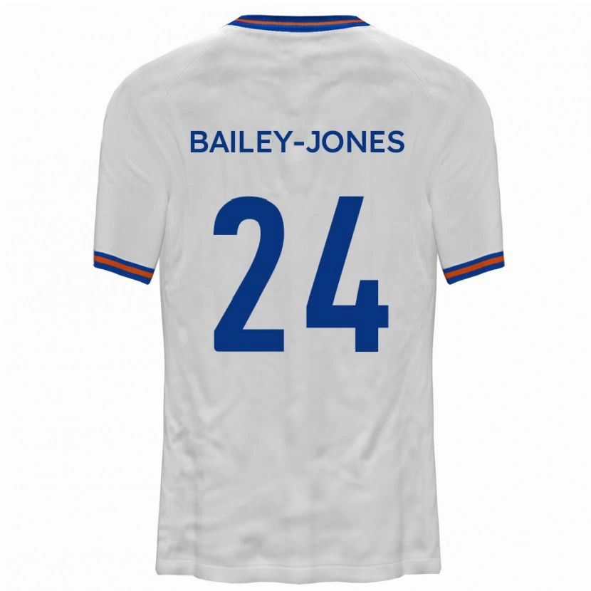 Danxen Kid William Bailey-Jones #24 White Blue Away Jersey 2025/26 T-Shirt