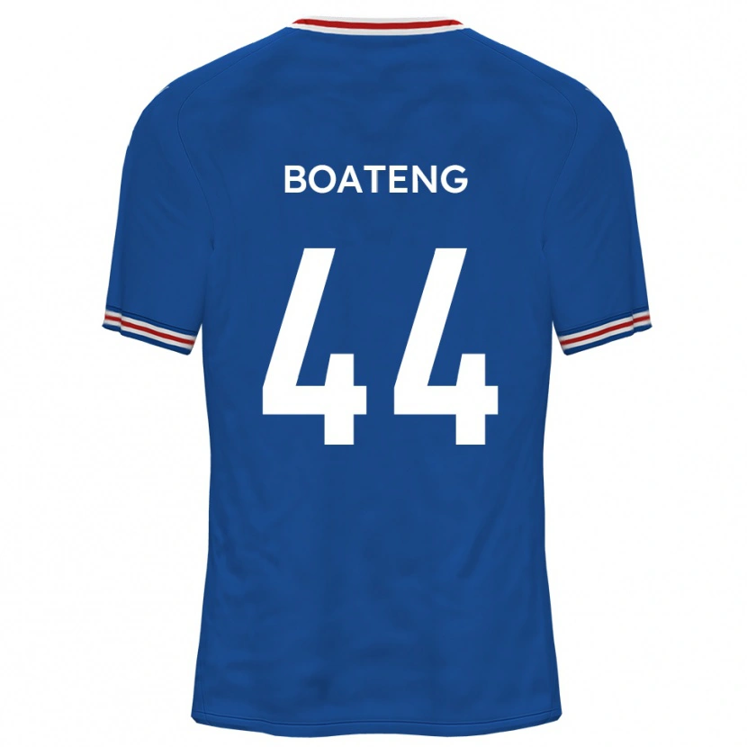 Danxen Kid Hiram Boateng #44 Dodger Blue Away Jersey 2025/26 T-Shirt