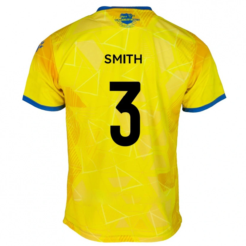 Danxen Kid Kaleem Smith #3 Yellow Blue Away Jersey 2025/26 T-Shirt