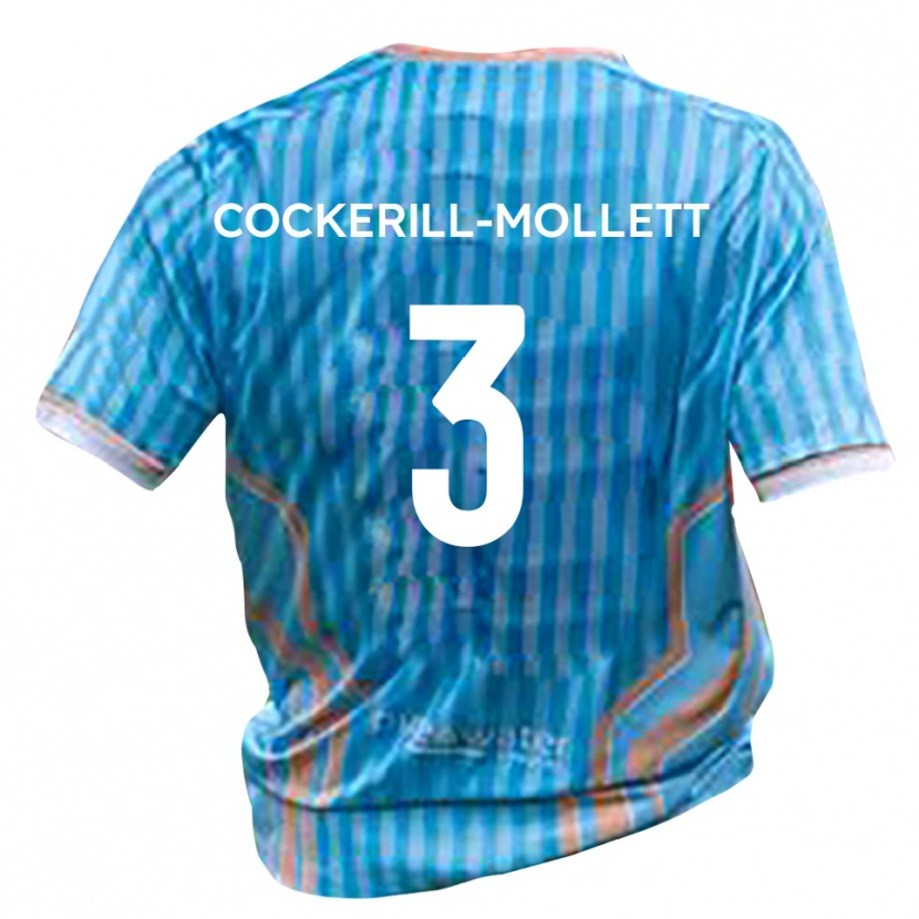 Danxen Kid Callum Cockerill-Mollett #3 Black Gold Away Jersey 2025/26 T-Shirt