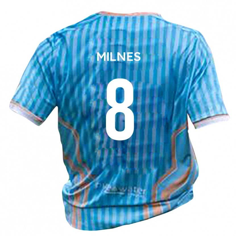 Danxen Kid Ben Milnes #8 Black Gold Away Jersey 2025/26 T-Shirt