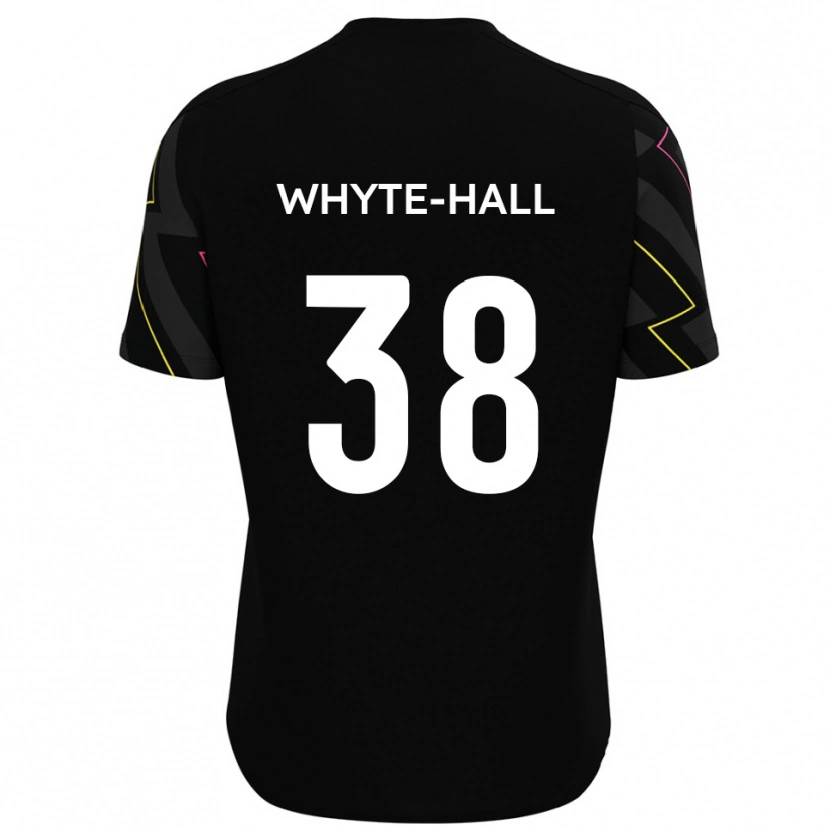 Danxen Kid Szhem Whyte-Hall #38 Black Gray Away Jersey 2025/26 T-Shirt