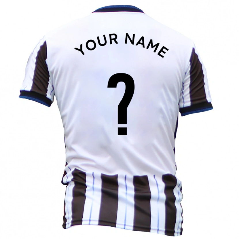 Danxen Kid Your Name #0 White Black Away Jersey 2025/26 T-Shirt