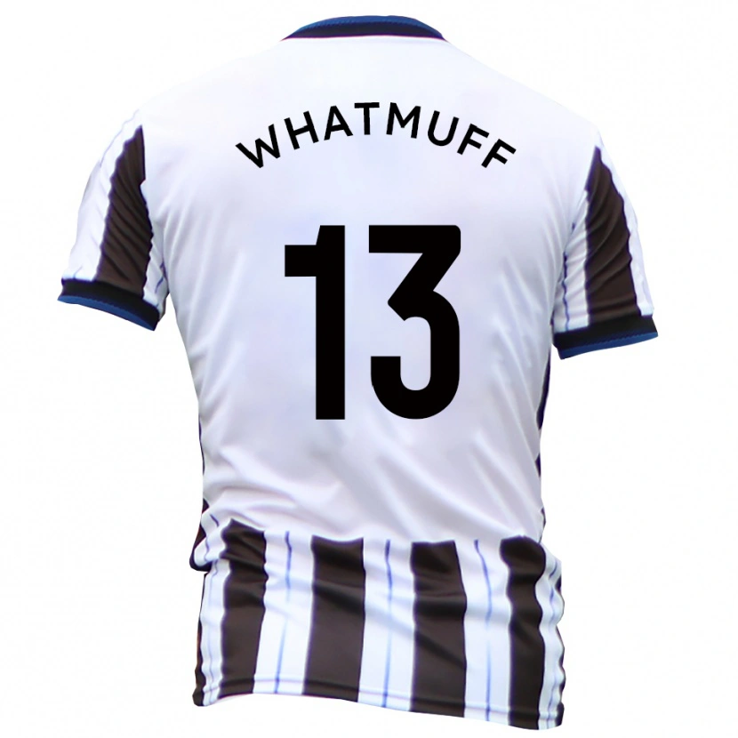 Danxen Kid Oliver Whatmuff #13 White Black Away Jersey 2025/26 T-Shirt