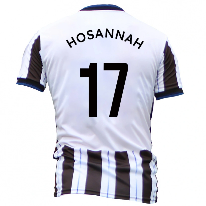 Danxen Kid Bryce Hosannah #17 White Black Away Jersey 2025/26 T-Shirt