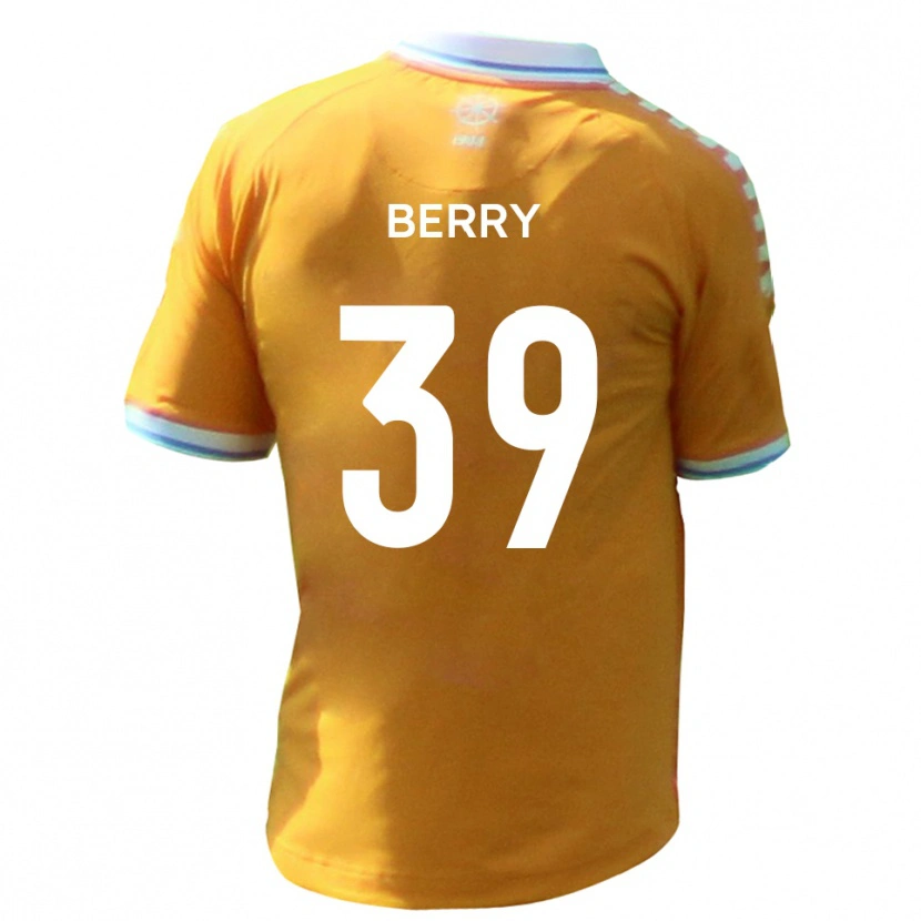 Danxen Kid Charlie Berry #39 Yellow Blue Away Jersey 2025/26 T-Shirt