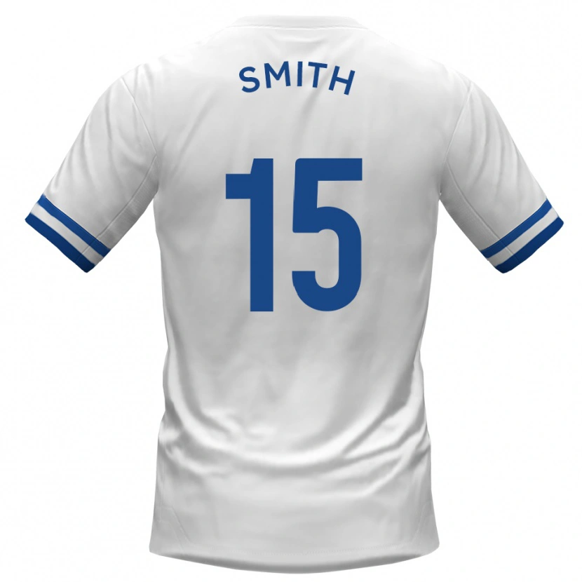 Danxen Kid Will Smith #15 White Blue Away Jersey 2025/26 T-Shirt