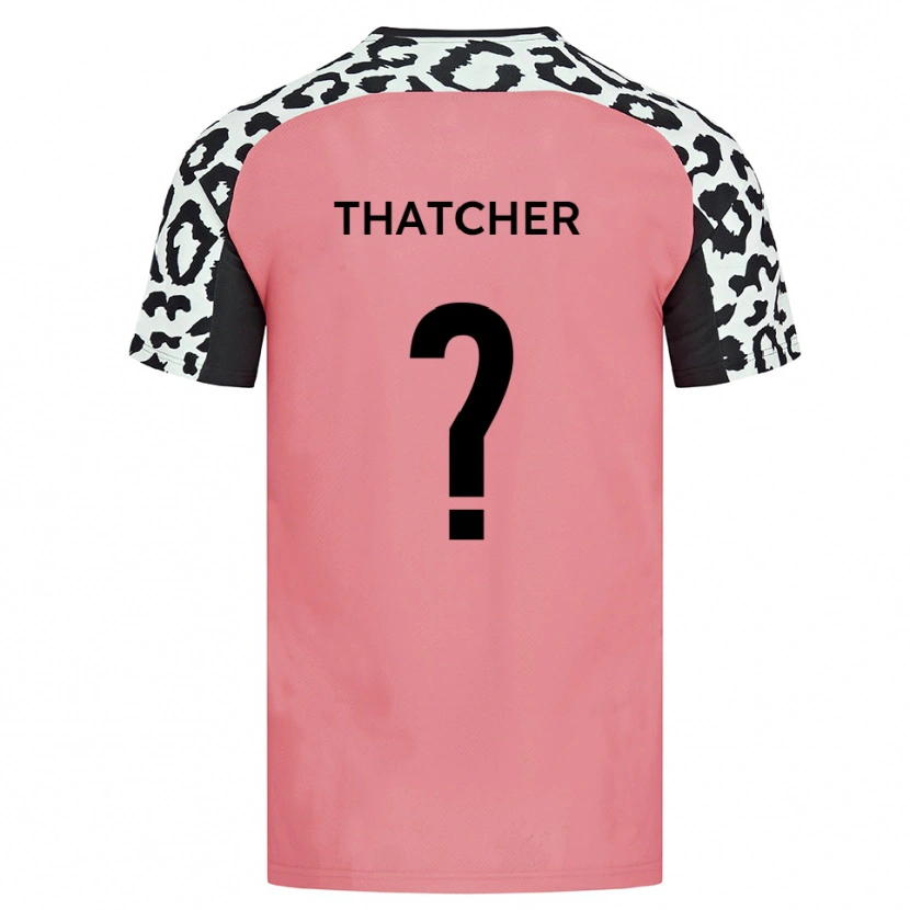 Danxen Kid Katie Thatcher #0 Pink Black Away Jersey 2025/26 T-Shirt