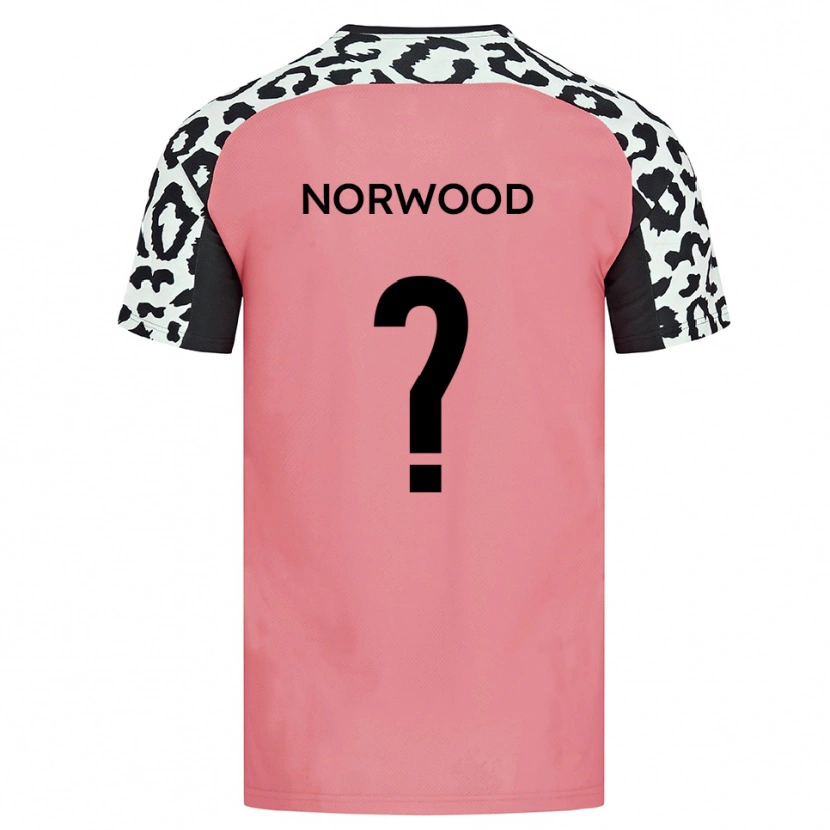 Danxen Kid Bea Norwood #0 Pink Black Away Jersey 2025/26 T-Shirt
