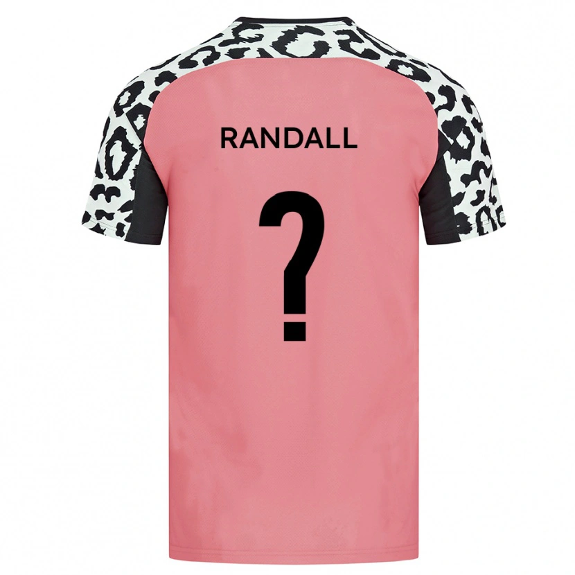 Danxen Kid Estelle Randall #0 Pink Black Away Jersey 2025/26 T-Shirt