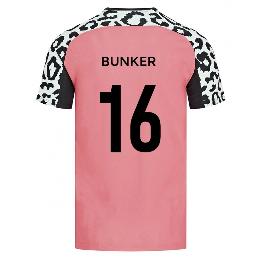 Danxen Kid Harvey Bunker #16 Pink Black Away Jersey 2025/26 T-Shirt