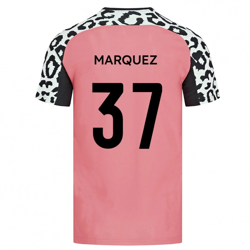 Danxen Kid Jose Marquez #37 Pink Black Away Jersey 2025/26 T-Shirt