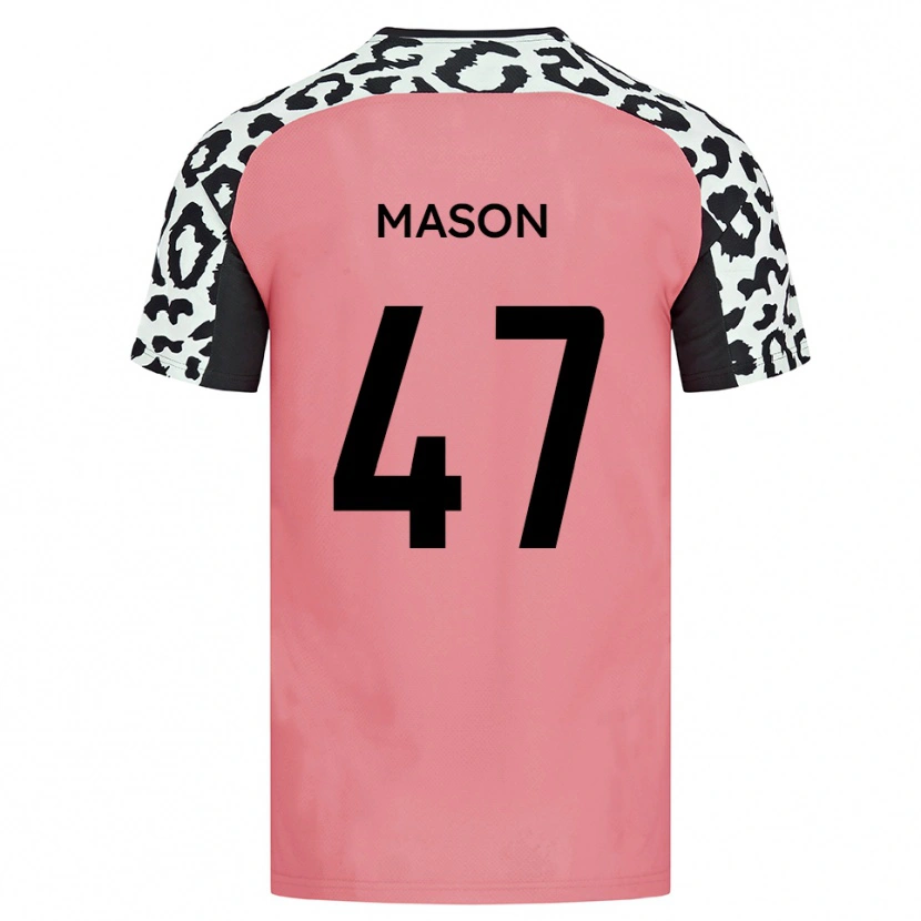 Danxen Kid Preston Mason #47 Pink Black Away Jersey 2025/26 T-Shirt