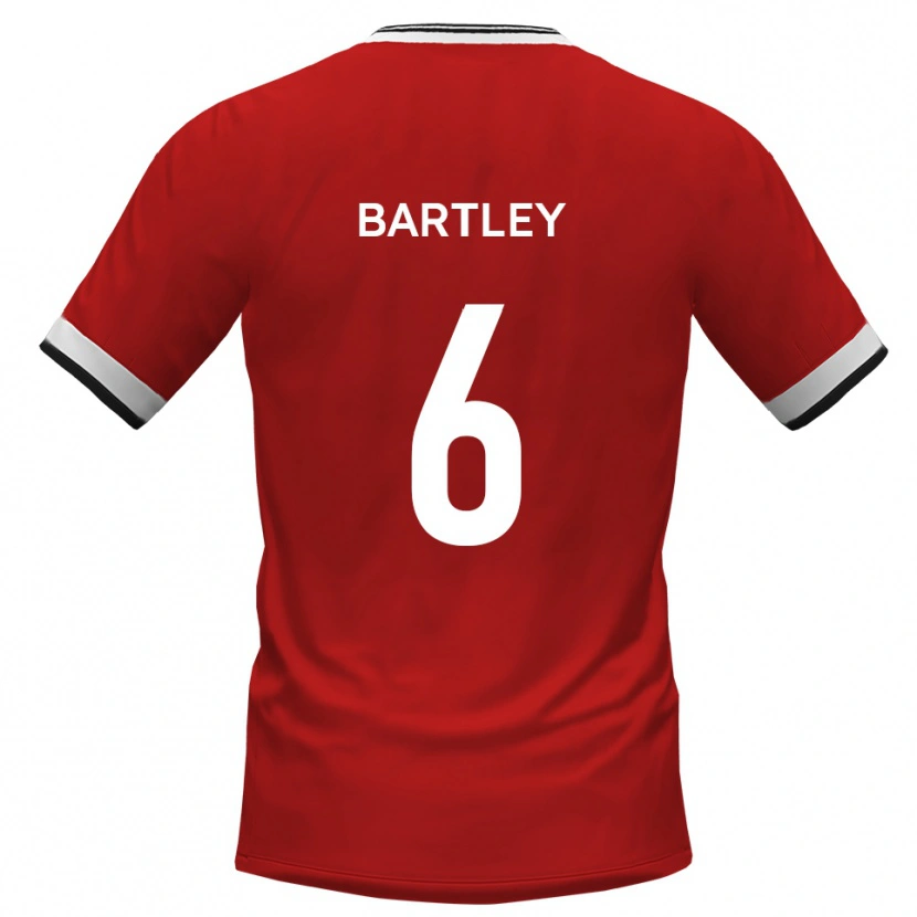 Danxen Kid Ryan Bartley #6 White Black Away Jersey 2025/26 T-Shirt