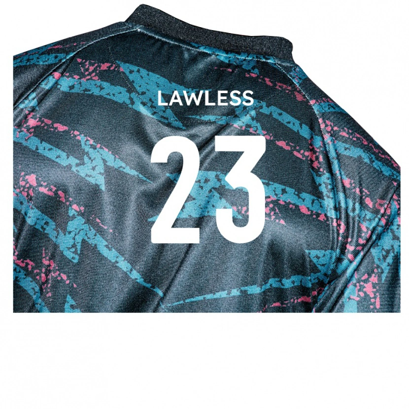 Danxen Kid Conor Lawless #23 Black Navy Away Jersey 2025/26 T-Shirt