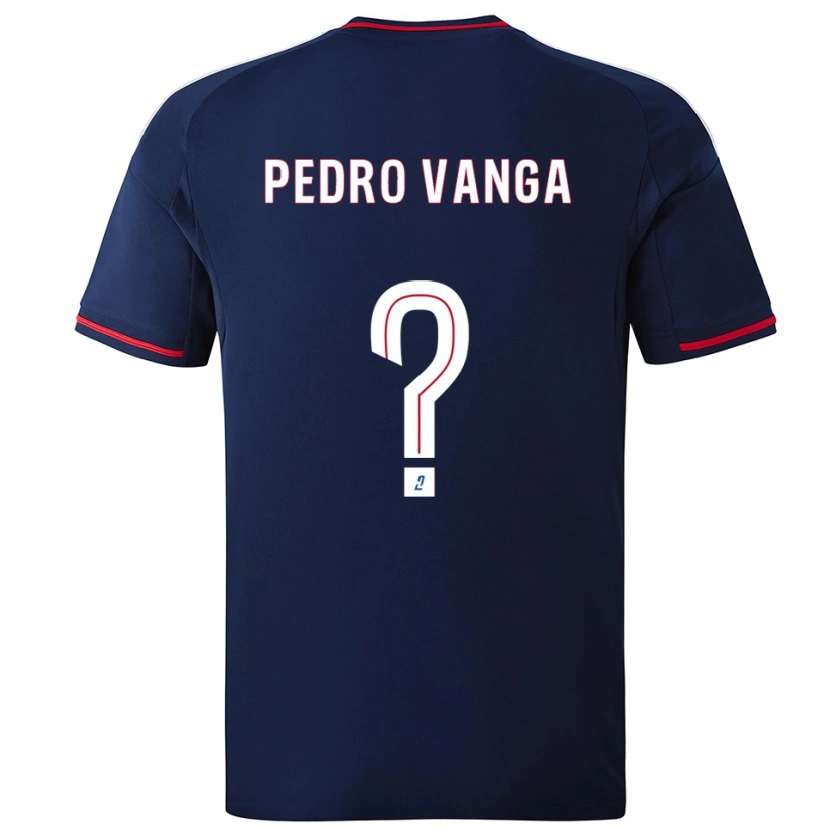 Danxen Kid Emerson Pedro Vanga #0 Navy Red Away Jersey 2025/26 T-Shirt