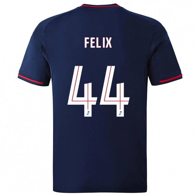Danxen Kid Marley Felix #44 Navy Red Away Jersey 2025/26 T-Shirt