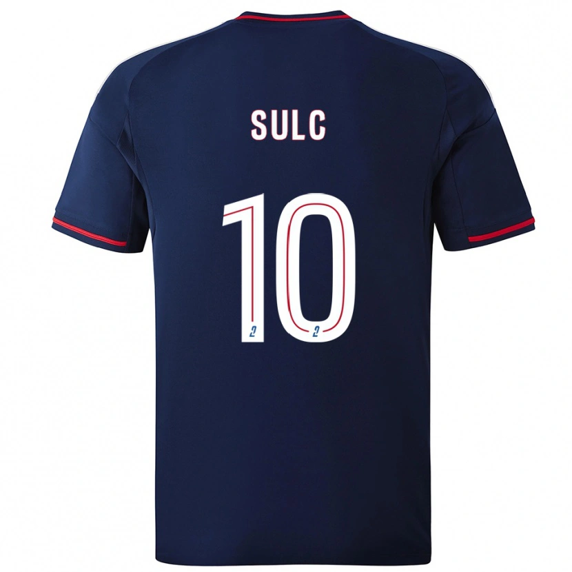 Danxen Kid Pavel Sulc #10 Navy Red Away Jersey 2025/26 T-Shirt