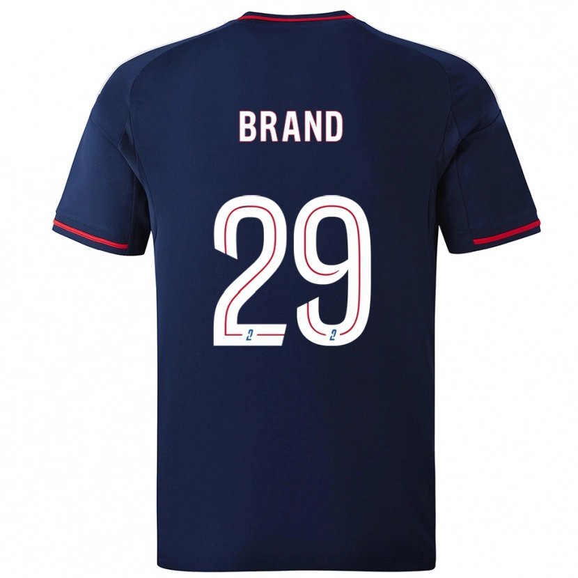 Danxen Kid Jule Brand #29 Navy Red Away Jersey 2025/26 T-Shirt