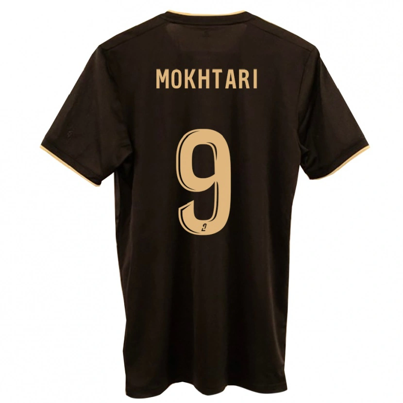 Danxen Kid Noa Mokhtari #9 Blue Red Away Jersey 2025/26 T-Shirt