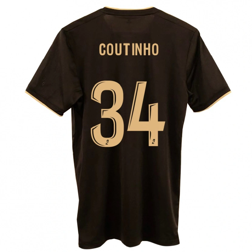 Danxen Kid Ricardo Coutinho #34 Blue Red Away Jersey 2025/26 T-Shirt