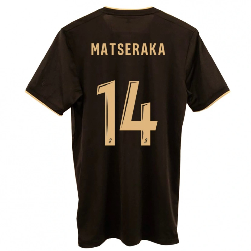 Danxen Kid Noam Matseraka #14 Blue Red Away Jersey 2025/26 T-Shirt