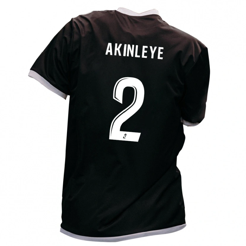 Danxen Kid Daniel Akinleye #2 Black Gold Away Jersey 2025/26 T-Shirt