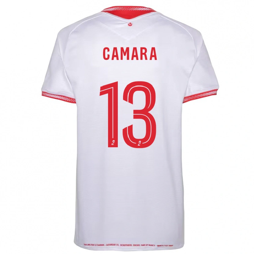 Danxen Kid Bakari Camara #13 Black Red Away Jersey 2025/26 T-Shirt