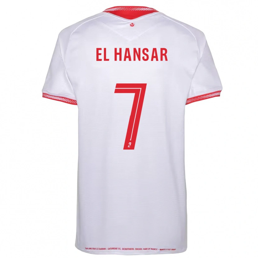 Danxen Kid Chafik El Hansar #7 Black Red Away Jersey 2025/26 T-Shirt