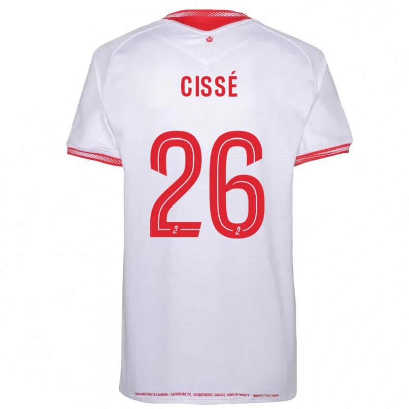 Danxen Kid Sidi Cissé #26 Black Red Away Jersey 2025/26 T-Shirt