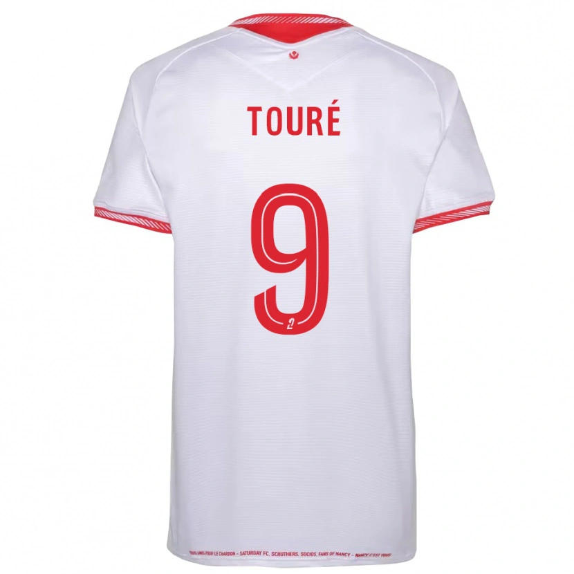 Danxen Kid Cheikh Touré #9 Black Red Away Jersey 2025/26 T-Shirt