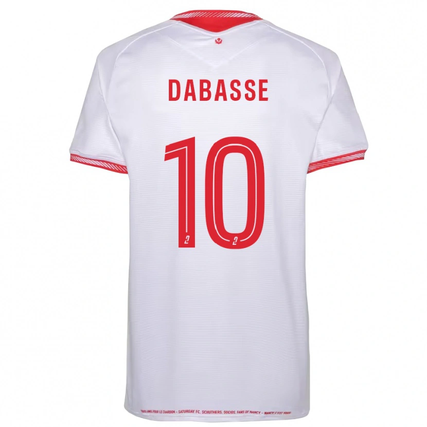 Danxen Kid Adrian Dabasse #10 Black Red Away Jersey 2025/26 T-Shirt