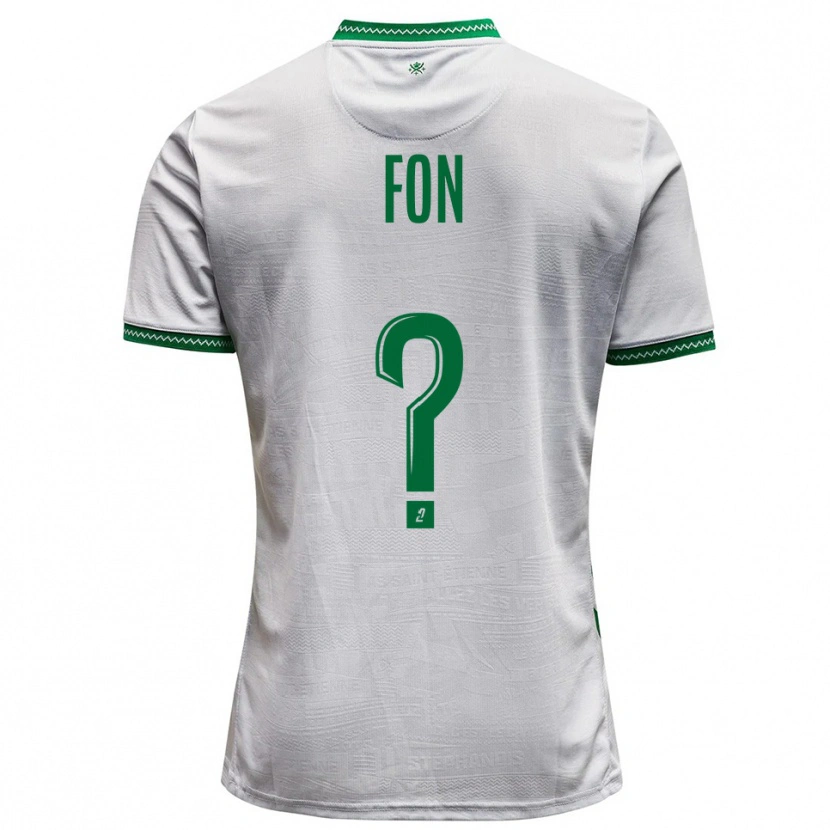 Danxen Kid Welma Fon #0 White Green Away Jersey 2025/26 T-Shirt
