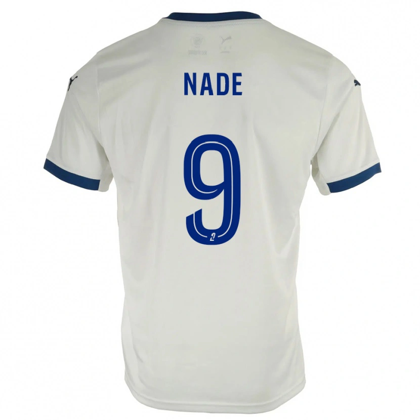 Danxen Kid Arthylio Nade #9 White Blue Away Jersey 2025/26 T-Shirt