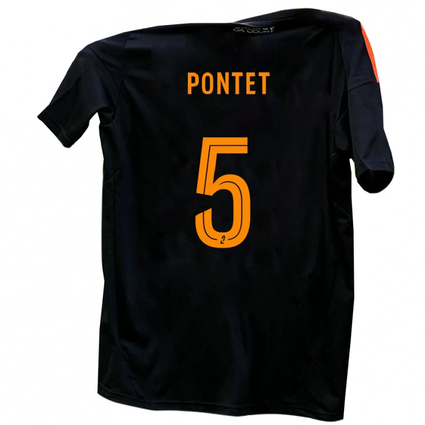 Danxen Kid Arthur Pontet #5 White Red Away Jersey 2025/26 T-Shirt