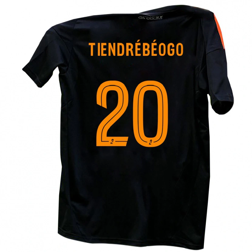 Danxen Kid Josué Tiendrébéogo #20 White Red Away Jersey 2025/26 T-Shirt
