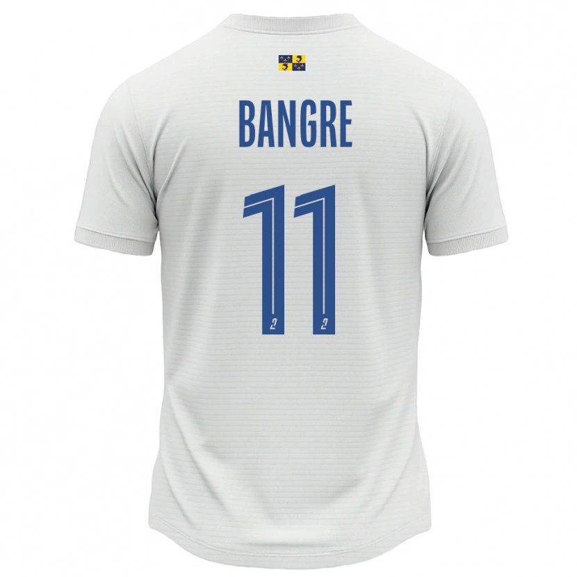 Danxen Kid Mamady Bangré #11 White Blue Away Jersey 2025/26 T-Shirt