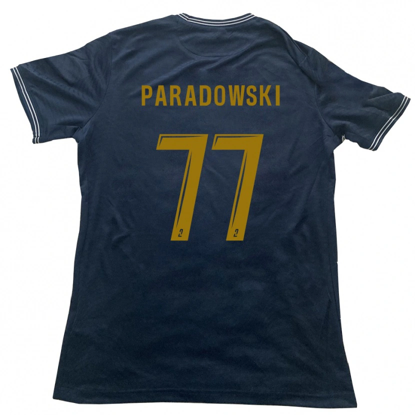 Danxen Kid Tao Paradowski #77 Navy Gold Away Jersey 2025/26 T-Shirt